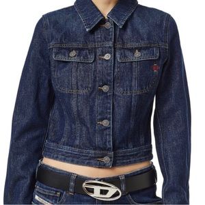Diesel De-Slimmy Trucker denim Jean Jacket